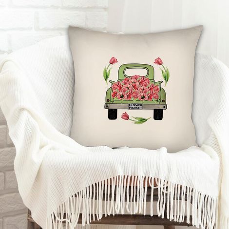 Housses de coussin rustique pour la Saint-Valentin, mariage, anniversaire, Noël, l'Action de grâce
