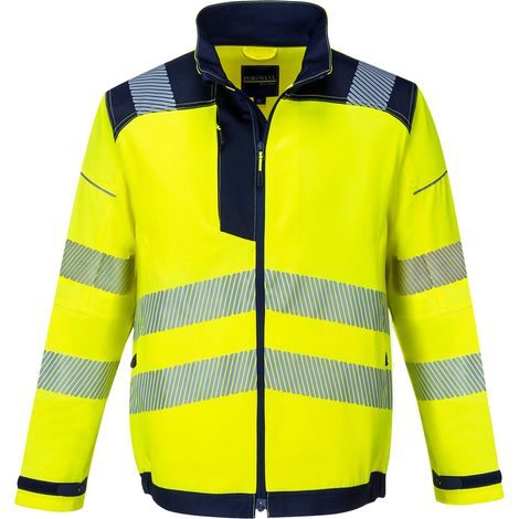 Chaqueta de trabajo de alta visibilidad PW3 - Amarillo Marino - Talla L