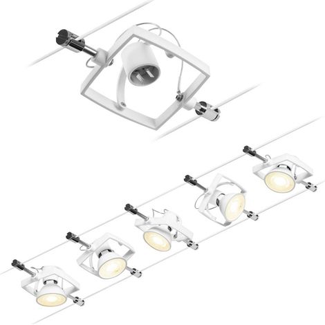 Lampada paulmann CorDuo Mac II sistema a cavi 10 metri 5 x 10W (1/5)