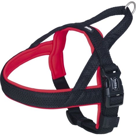 Nobby Norweger-Hundegeschirr Mesh Preno rot Hundegeschirr