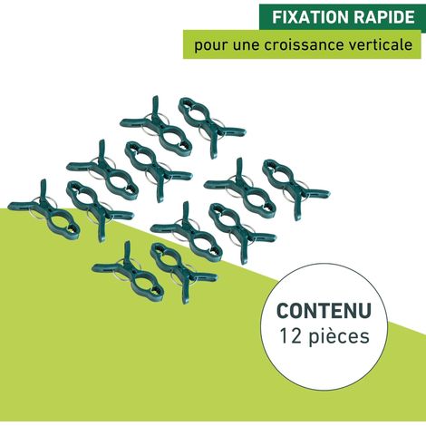 Lot de 12 clips de maintien pour plantes (1/4)