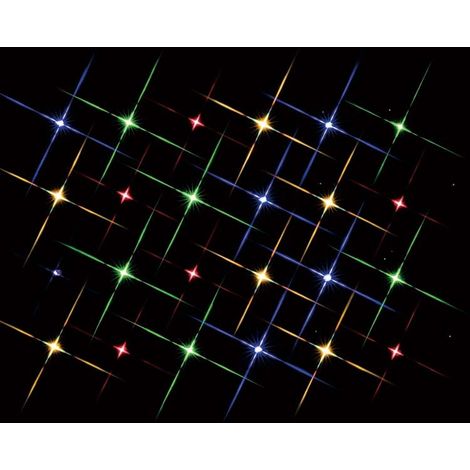 Super Bright 24 Multi Color Light String B/O 4.5V Cód. 84382