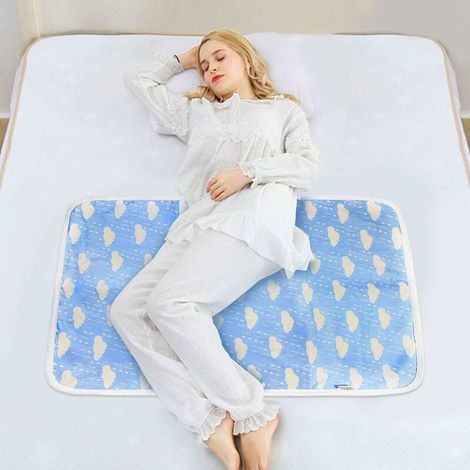 Bébé Imperméable Matelas à Langer, Lavable Matelas Tapis écologique Cotton pour Voyage, Coton en étanche et Lavable Tapis, Draps De Lit Pour Nouveau-Né-Type 1-Fei Yu