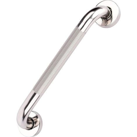 APEX Barre d'appui de salle de bain, 50 cm, en acier inoxydable 304, antidérapante, pour personnes âgées, poignée de soutien auxiliaire intérieure/extérieure (1/5)