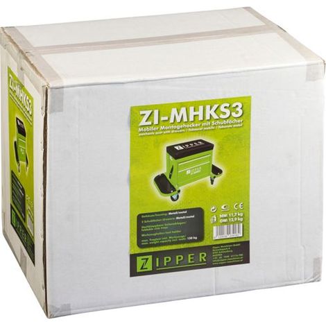 Zipper ZI-MHKS3 Montagehocker mit Laden