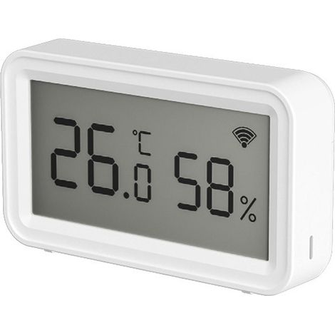Thermomètre Hygromètre Numérique avec Affichage LCD, Capteur Précis pour Température et Humidité – Idéal pour Chambre Bébé, Cave à Vin, Placard ou Pièce de Stockage dengyankun
