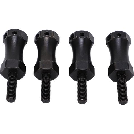 Sechseckiger Verlängerungsverbinder für LOSI Baja Rey 1/10 ferngesteuertes Autorad, aus Stahl, 12 mm Durchmesser, Verlängerungsadapter im Lieferumfang enthalten. (1/4)