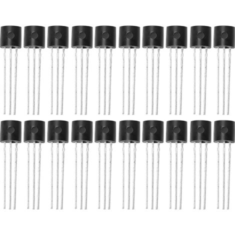 Capteur de température numérique programmable, sortie 9-14 bits, plage -55°C à +125°C, alimentation 2.8-5.5V, lot de 20 pièces (1/5)
