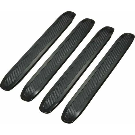 4pcs Universelle Bande de Caoutchouc de Pare-Chocs de Voiture Bande de Protection Anti-frottement Garde pièces1 (1/5)