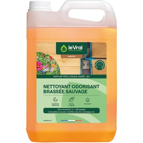 LE VRAI PRO MAISON - Nettoyant odorisant brassée sauvage 5 L