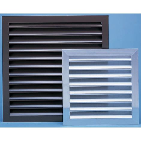 RS PRO Grille, 501 x 501mm, Aluminium Marron ( Prix pour 1 )