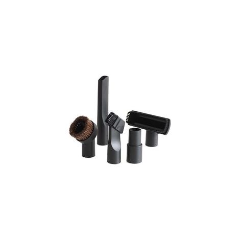 Lot de 5 accessoires pour aspirateur - 32 mm - Brosse de nettoyage - Embout suceur plat avec adaptateur de tuyau de 35 mm à 32 mm (1/4)