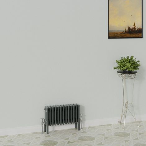 WarmeHaus Traditional Radiator 300x605mm Anthracite 4 Column (1/5)