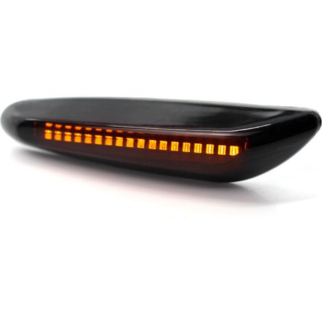 unidades de luz de posición LED ahumada Mecker Light Turn Signal Lampe pour BMW Serie 3 Serie E46 E60 E90 E92 E93 E87 (1/5)