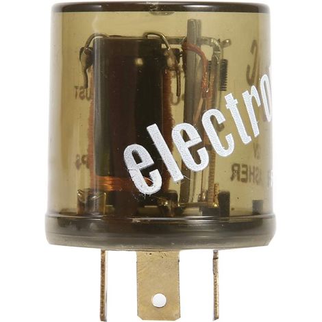 relais clignotant 12v 3 broches,turn signal flasher,Clignotant, Clignotant 12 V 3 Pôles, Relais de Puissance pour Accessoires Automobiles, 3 Broches 12 V 20 A Style Rond Clignotant électronique LED Re (1/5)