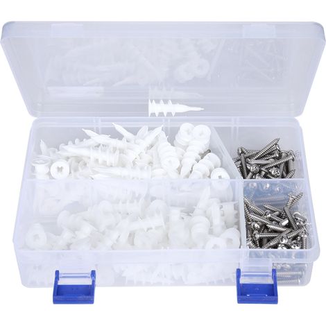 Kit de 240 chevilles d'expansion en nylon 304 et acier inoxydable (1/5)