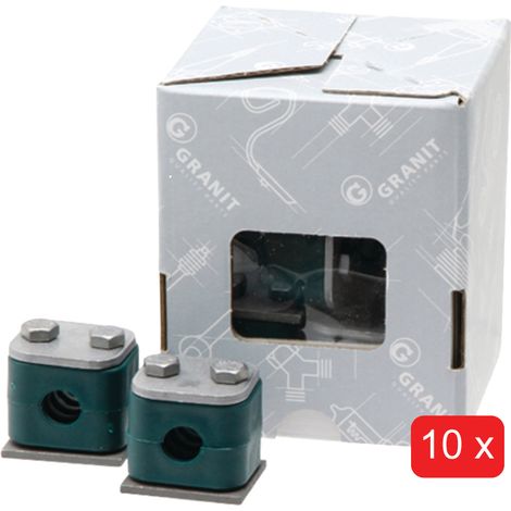 Morsetto idraulico per tubi RS III fiØ22mm DIN 3015 677 (1/2)