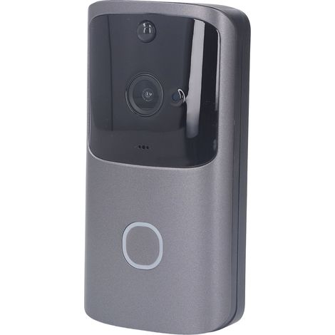 Sonnette vidéo sans fil WiFi M10 pour maison connectée, 720p, avec télécommande, interphone et alarme (1/5)
