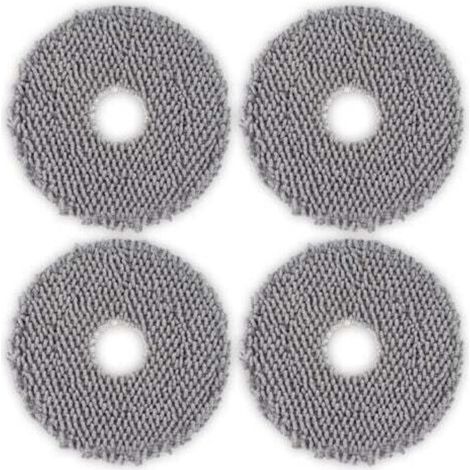(4 Pièces) Plus 505 Combo Serpillères de Rechange Compatibles avec Robot Plus 505 Combo Plus 405 Combo robot, Accessoires de Serpillère (1/4)