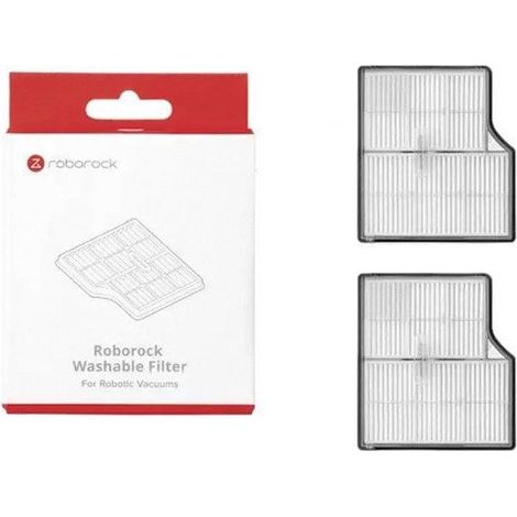 Roborock Filtro EPA E11 blanco pack de dos unidades