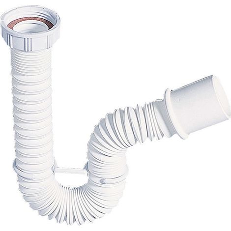 Universeller ausziehbarer Waschbeckensiphon 6/4"" EUR x 6/4"" UK