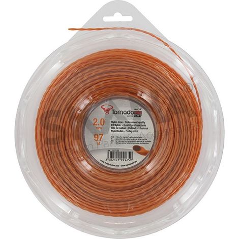 BLISTER-TRIMMERLINIE 2,0 MM RIF 1517123 KOMPATIBEL MIT TORNADO