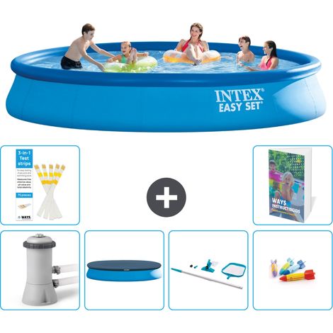 Easy Set Pool Rund - 457x84 cm - 7-teilig S299