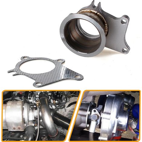 Automotive aftermarket parts turbocharger flange base, 5-hole 3-inch, suitable for T3/T4 turbochargers (1/5)