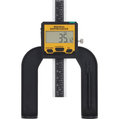 Hochpräziser, multifunktionaler digitaler Messschieber, 0–80 mm, mit digitaler Tiefenmessung (1/5)
