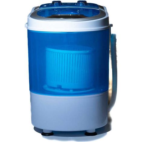 Mini lave-linge portable 3kg – Puissance 240W – Certifié IPX4 pour utilisation en extérieur – Minuterie intégrée pour cycles personnalisés - LVT-3
