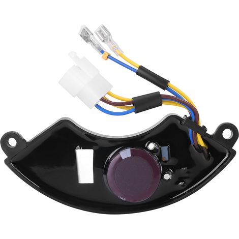 Régulateur de tension automatique (AVR) en forme d'arc pour générateur à essence biphasé 6 fils de 6,5 kW, 7 kW et 8,5 kW