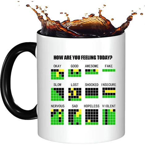 Lustige Tasse, Keramiktasse Lustige Kaffeetasse aus Keramik, 325 ml You Mean The Game Fan to Me, große handgemachte Keramik-Teetasse, Kollegen-Geschenk für Cappuccino, Latte, Tee (1/5)