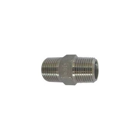 NIPPLE MM ACIER INOXYDABLE Taille : 3/4"
