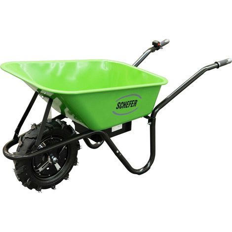 Schefer Akku Schubkarre Elektrische Schubkarre Motorschubkarre Schubkarre 150 kg (1/4)