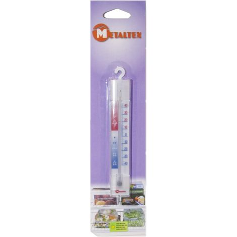 Metaltex Digitales Thermometer Weiß für Gefriergeräte