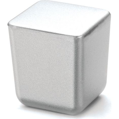 Bouton mini 15x15mm hauteur 24mm chromé brillant - ESTAMP - 8152400 (1/2)