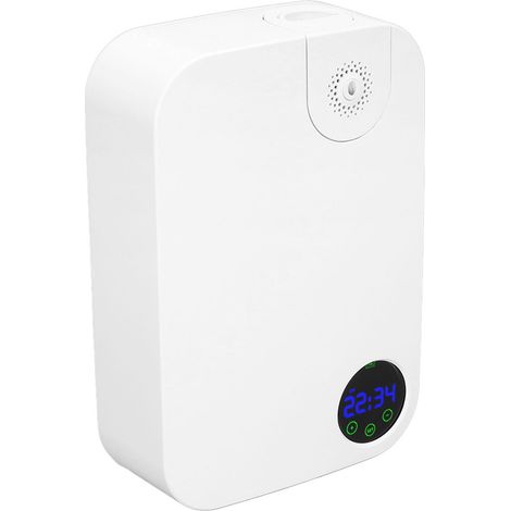 Programmierbarer Duftdiffusor mit dreifarbiger weißer Anzeige, zuverlässig für ätherische Öle, für Zuhause und Hotel, EU-Stecker 100–240 V (1/5)