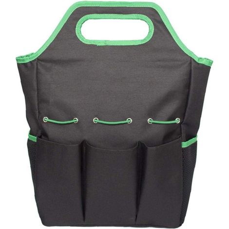 [JAMAIS UTILISÉ]Sac à outils de jardinage, sac à outils de jardinage, organisateur portable avec 8 poches pour outils de jardinage intérieurs et extérieurs (1/5)