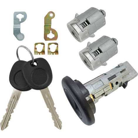 Compatibile con Buick, Chevrolet e Cadillac. Blocchetto di accensione e serrature delle portiere sinistra e destra. Codici articolo: 706797 e 706592.