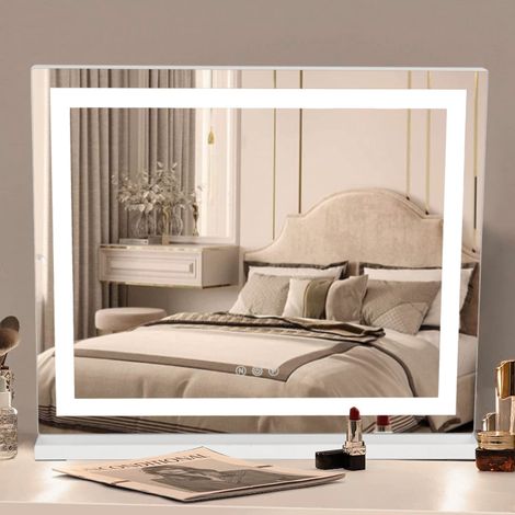Contemporary Vanity Mirror with LED Lights (1/5)