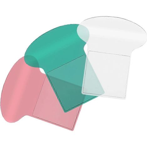 Poignées de levage pour siège de toilette, paquet de 3, couleur aléatoire. (1/5)