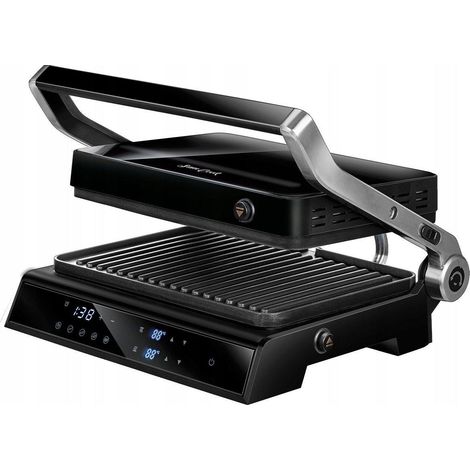 Mpm PSC 140 B grill elettrico nero cinque programmi