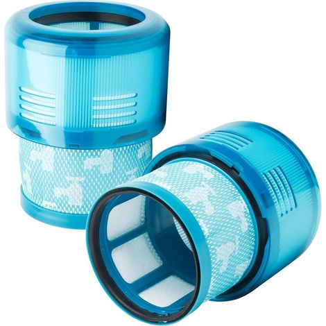 Lot de 2 filtres HEPA de rechange pour aspirateurs balais sans fil Dyson Gen5detect Absolute, Gen5outsize Absolute et G5 Detect Fluffy. Filtre de nettoyage arrière.