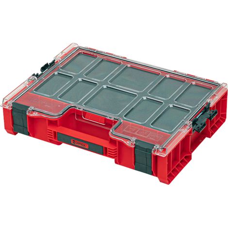 Qbrick System PRO 300 MFI RED ULTRA HD Organizador 452 x 358 x 110 mm 9 l apilable IP54