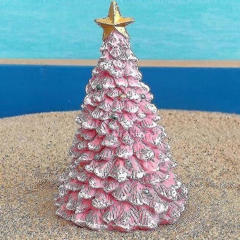 Décorations d'aquarium en résine, ornements de sapin de Noël - mxbcPink (1/2)
