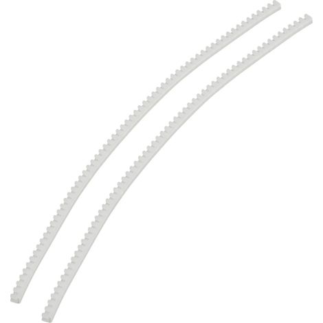 TRU COMPONENTS TC-KG008203 Kantenschutz Transparent (L x B x H) 10 m x 3.3 mm x 3.7 mm 10 m