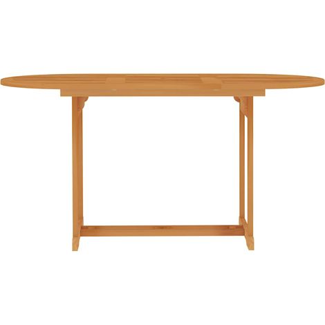 Maison Exclusive - Gartentisch 150x90x75 cm Teak Massivholz (1/5)