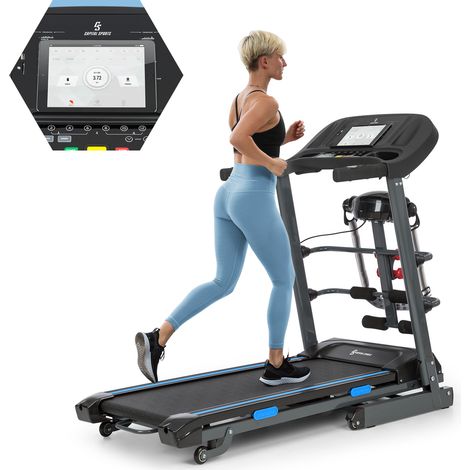 Pacemaker F120 Pro Laufband 4P-AntiShock Suspension Massage-Station