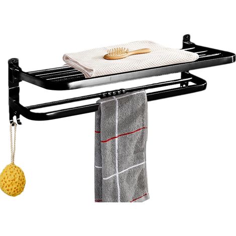 towels bathroom wall towel rack Wall mounted towels Towel