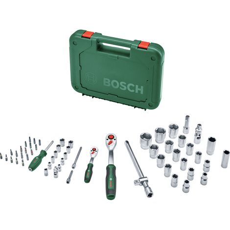 Bosch Hand Tools 1/4"" + 1/2"" Ratchet Set 1600A02Z9G (1/5)